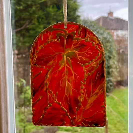 Autumn~ Window suncatcher