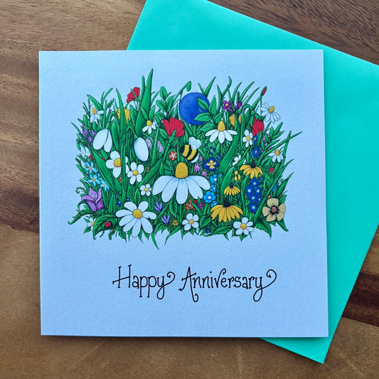 Card~ Blooming Anniversary