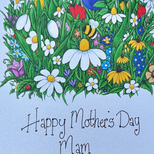 Card~Blooming Mother's Day Mam