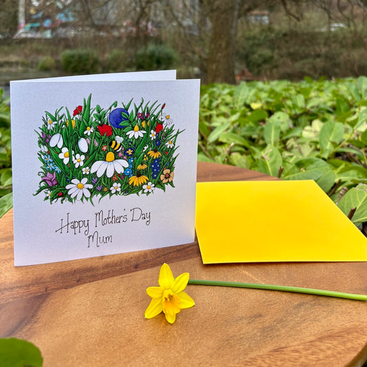 Card~ Blooming Mother's Day Mum
