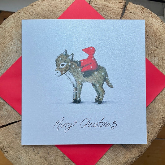 Card~Little Donkey