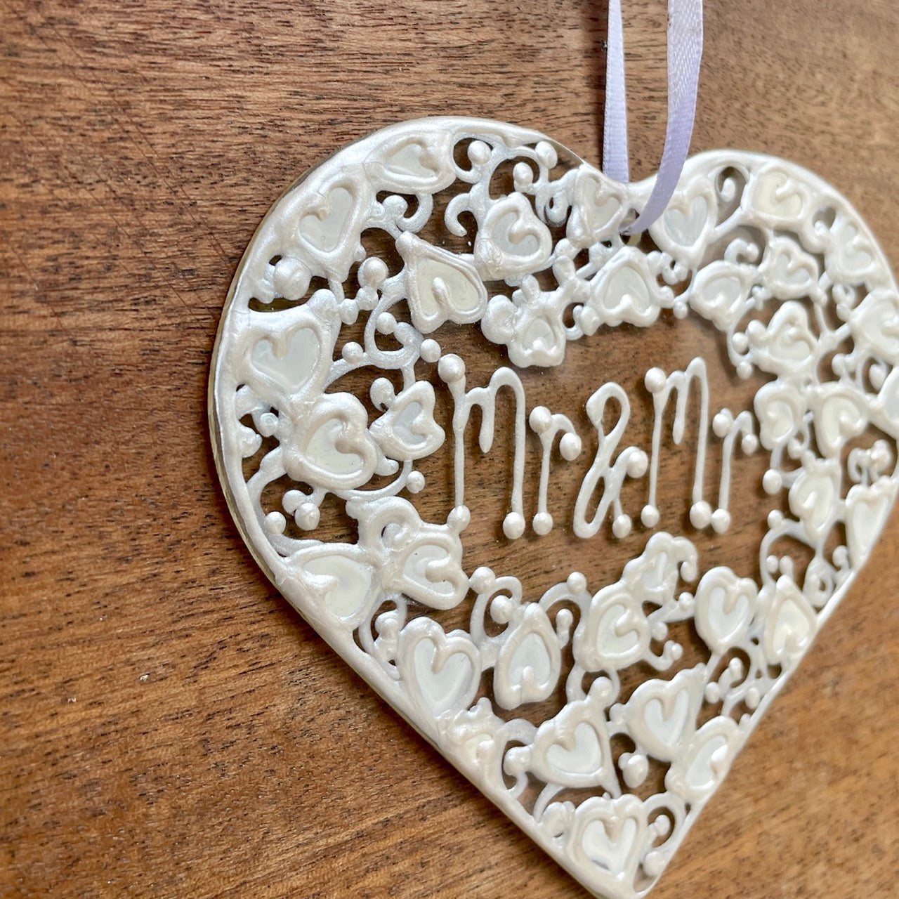 Mr & Mr~ Heart suncatcher