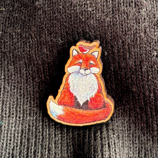 Contentment~Pin badge