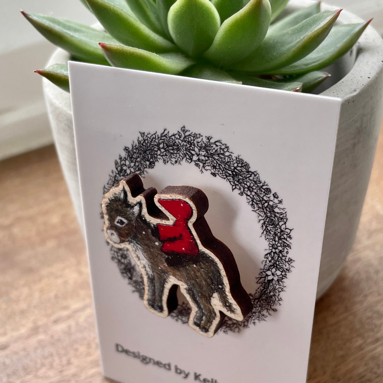Little donkey~ Pin badge