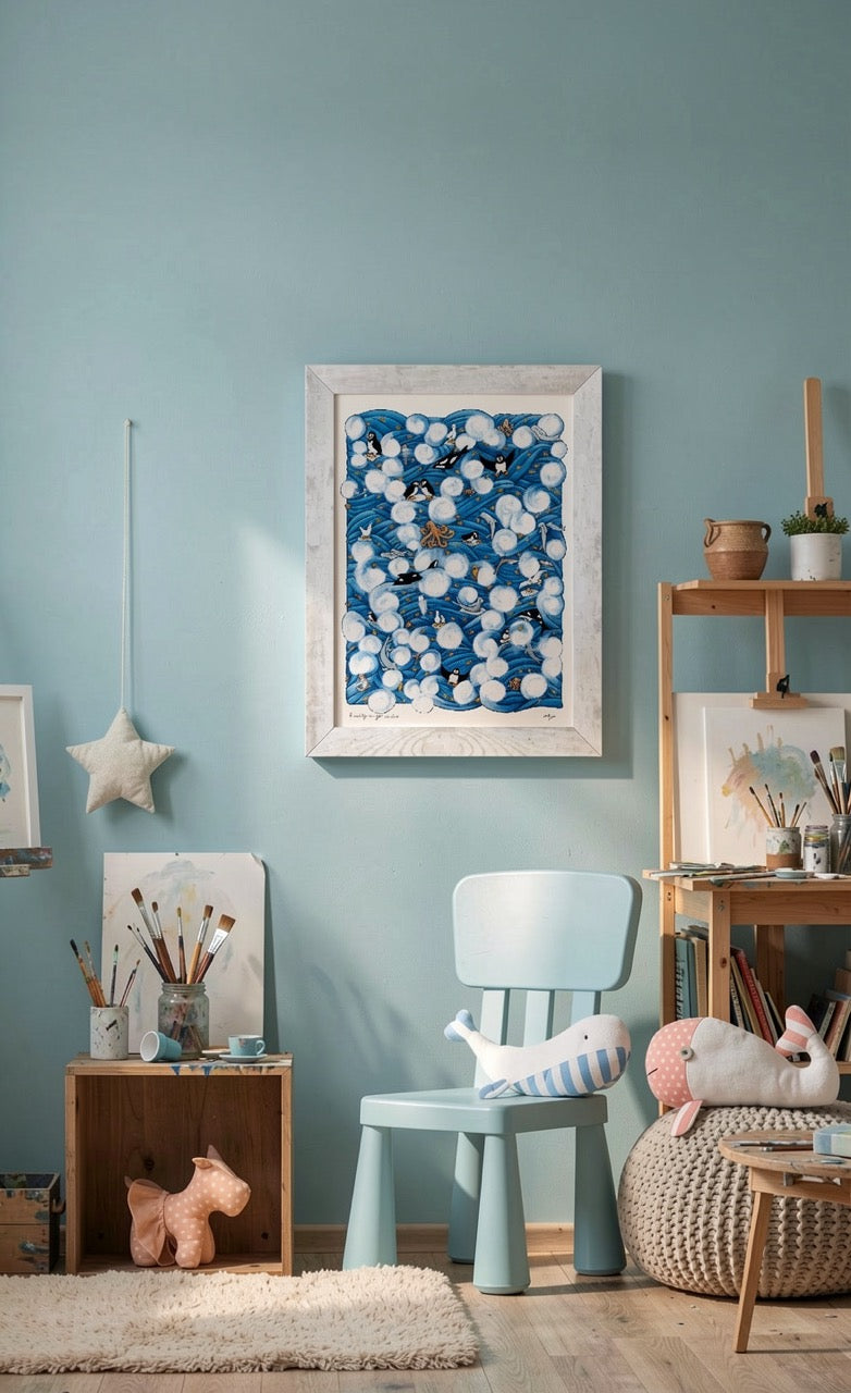Art Print ~ Remarkably beautiful creatures
