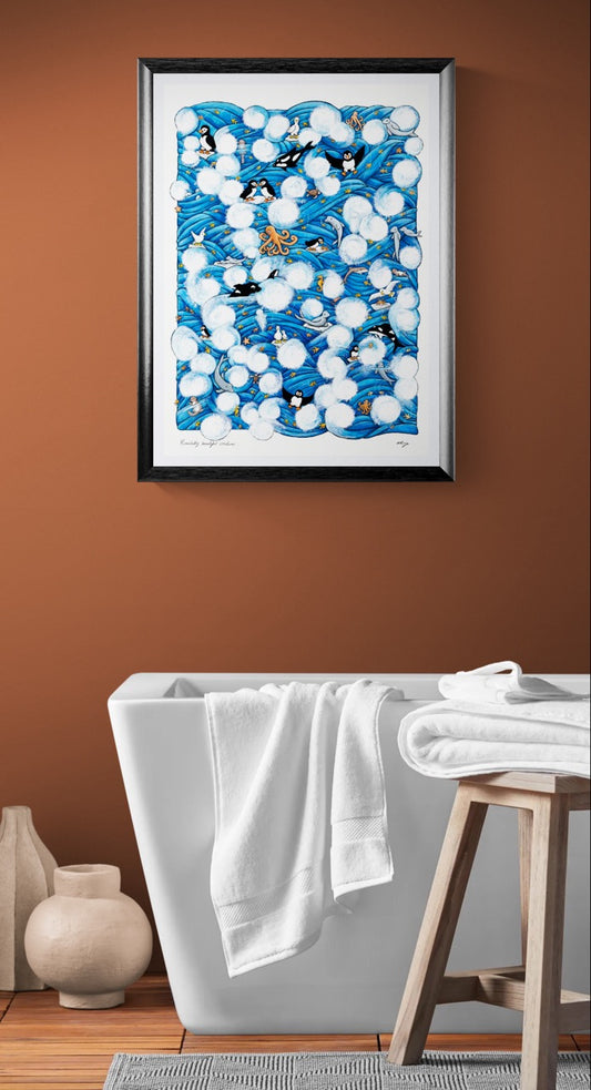 Art Print ~ Remarkably beautiful creatures