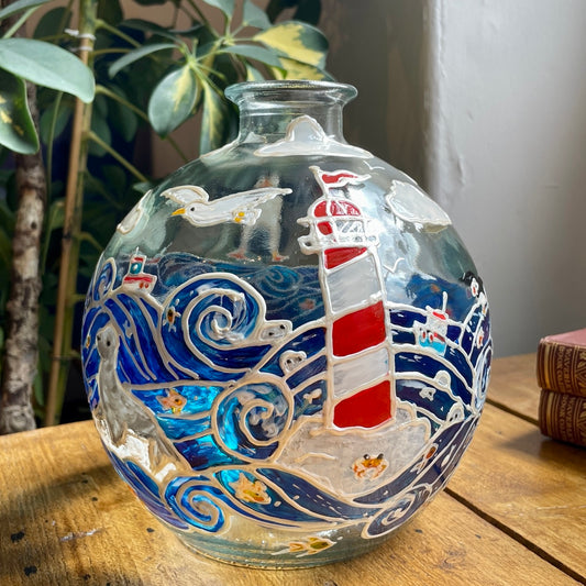 Seaside~ Bottle vase