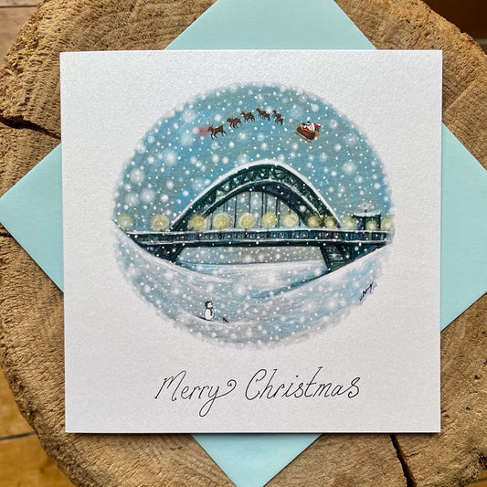 Card~Snow on the Tyne