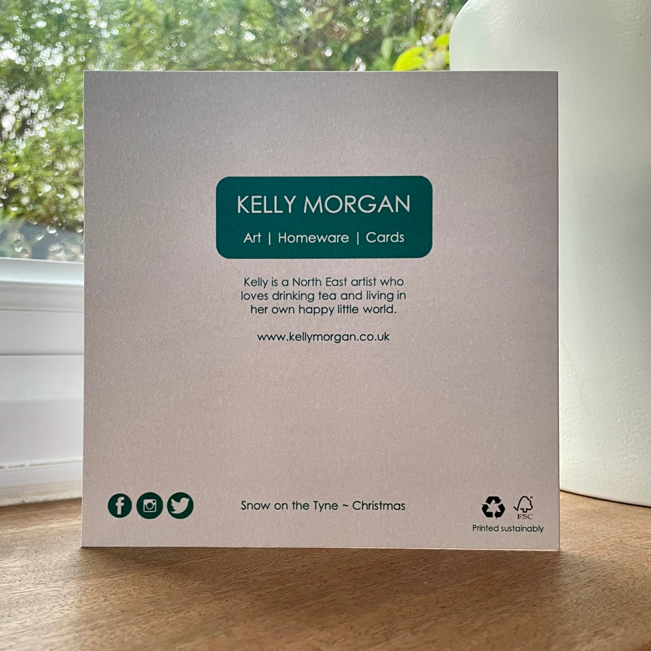 Card~Snow on the Tyne