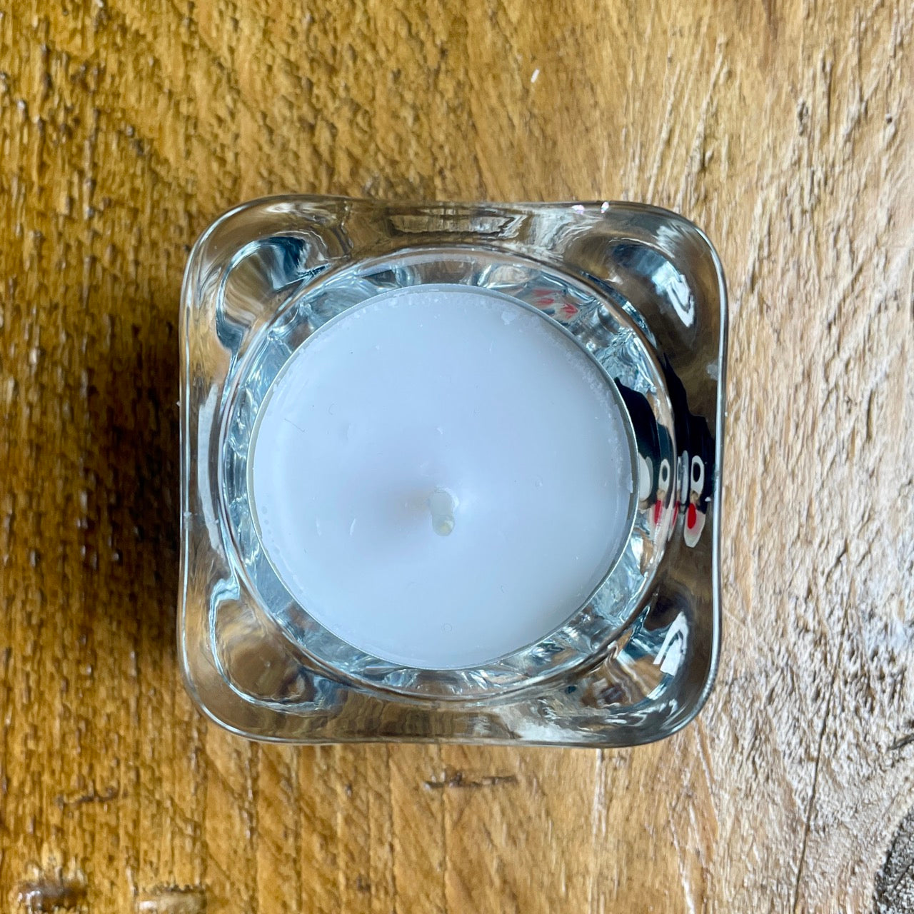 Puffin~ Square tealight candleholder