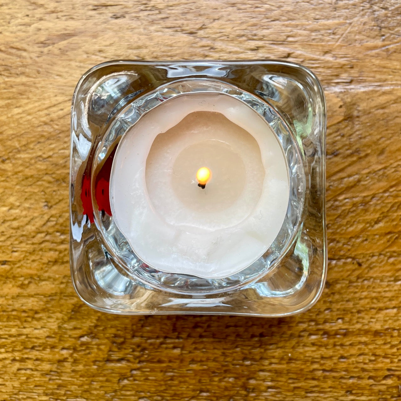 Robin~ Square tealight candleholder