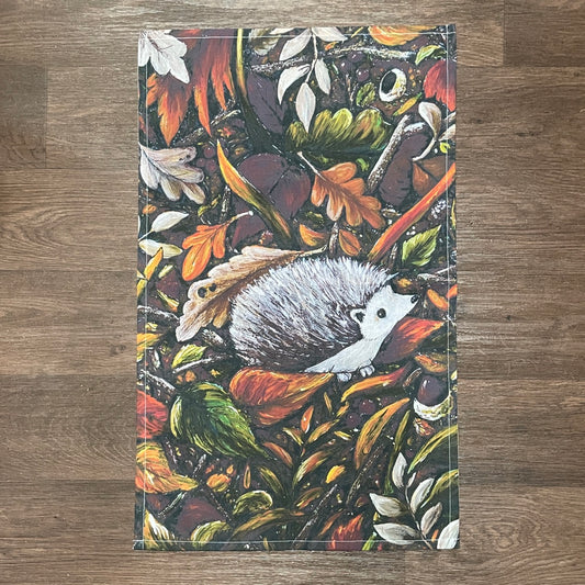 Hedgehog~ Tea Towel