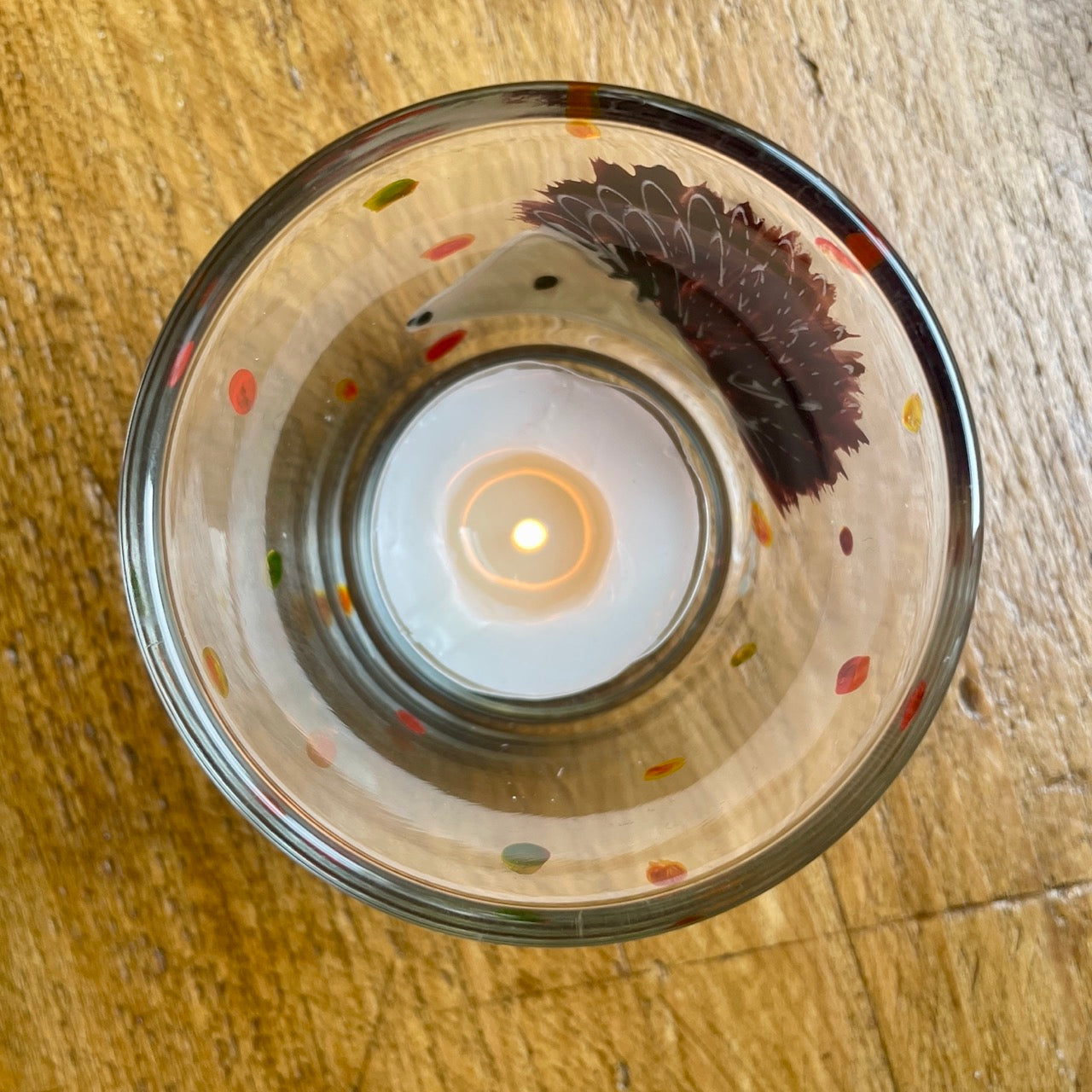 Hedgehog~ Tealight candleholder