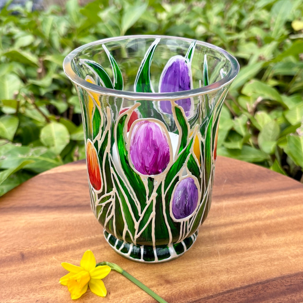 Tulips~ Candleholder