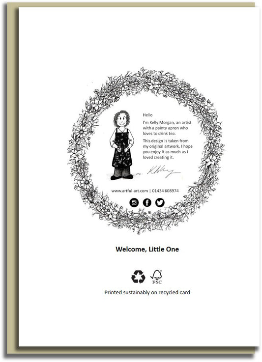 Sale card~ Welcome little one