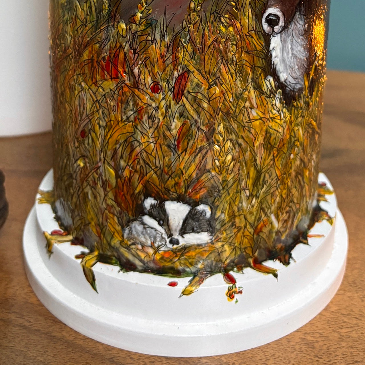 Woodland~ One of a kind light dome