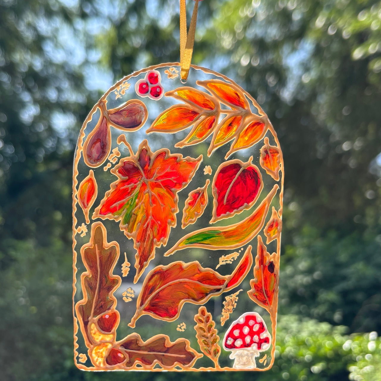 Autumnal~ Window suncatcher