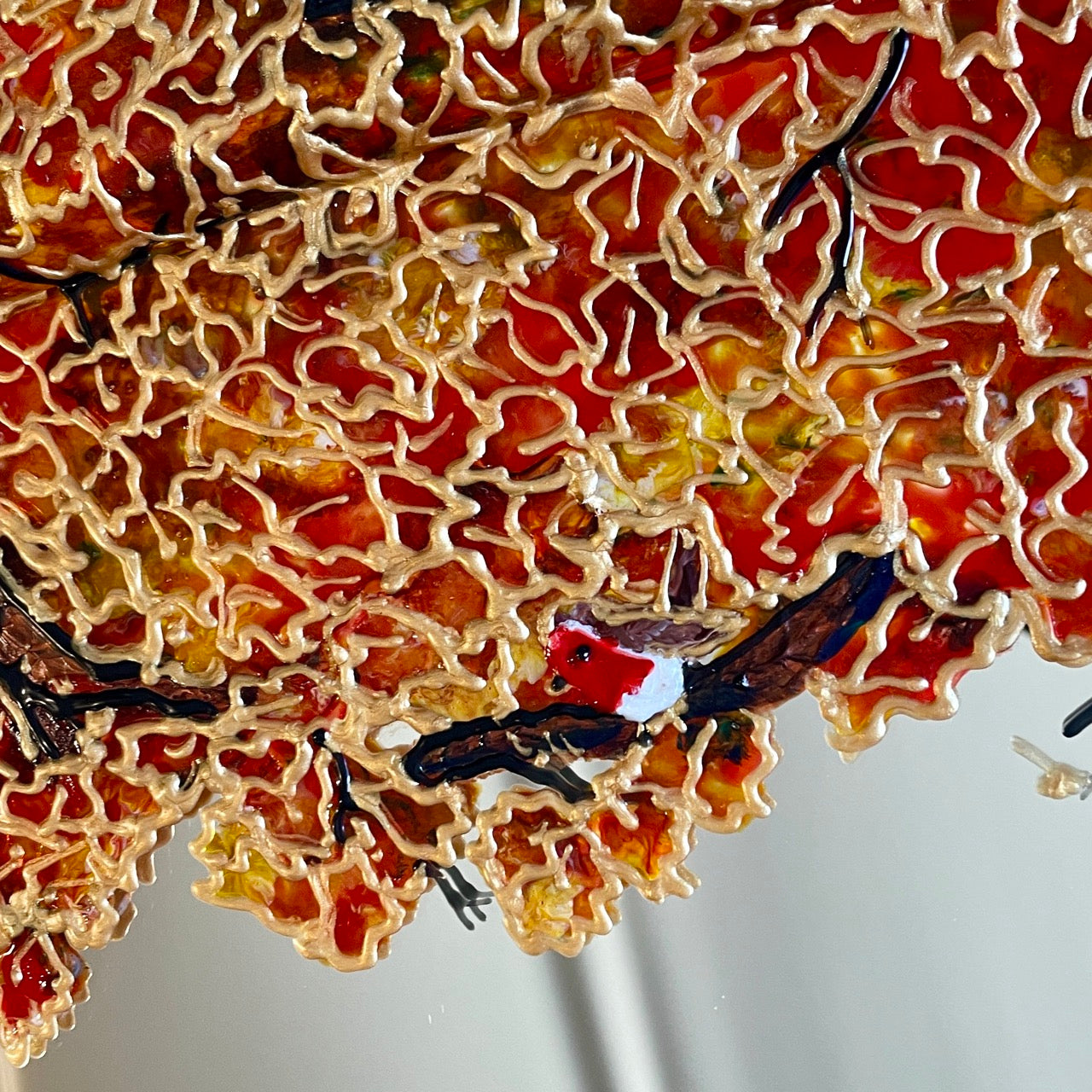 Autumnwood~ One of a kind mirror