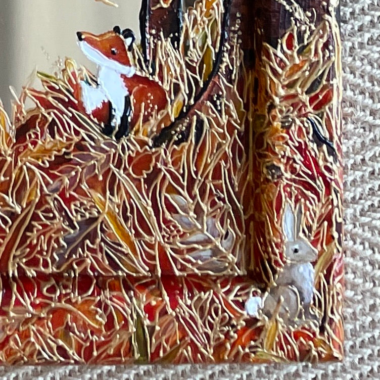 Autumnwood~ One of a kind mirror