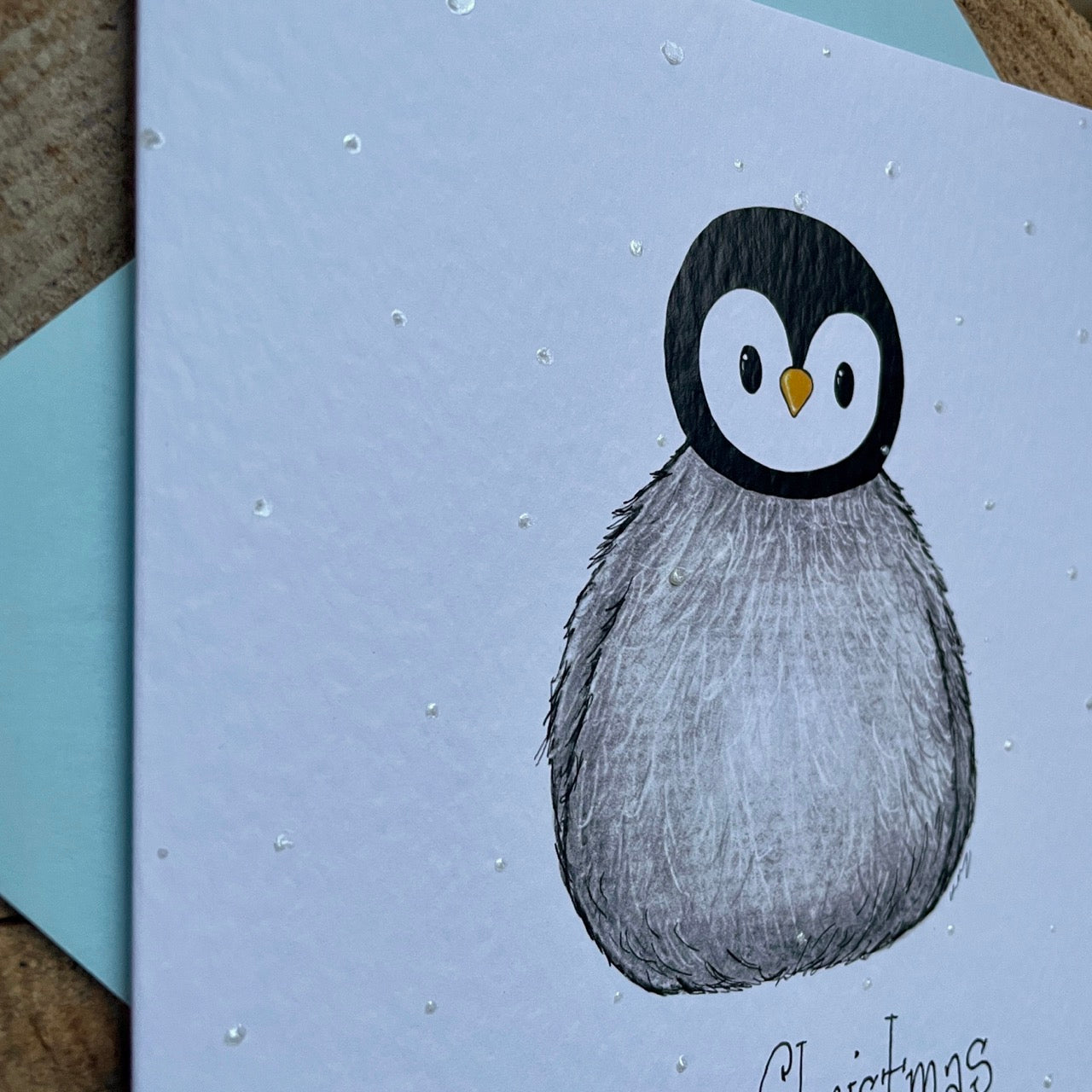 Card~ Baby Penguin Christmas