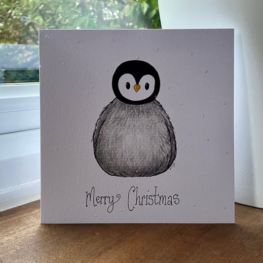 Card~ Baby Penguin Christmas