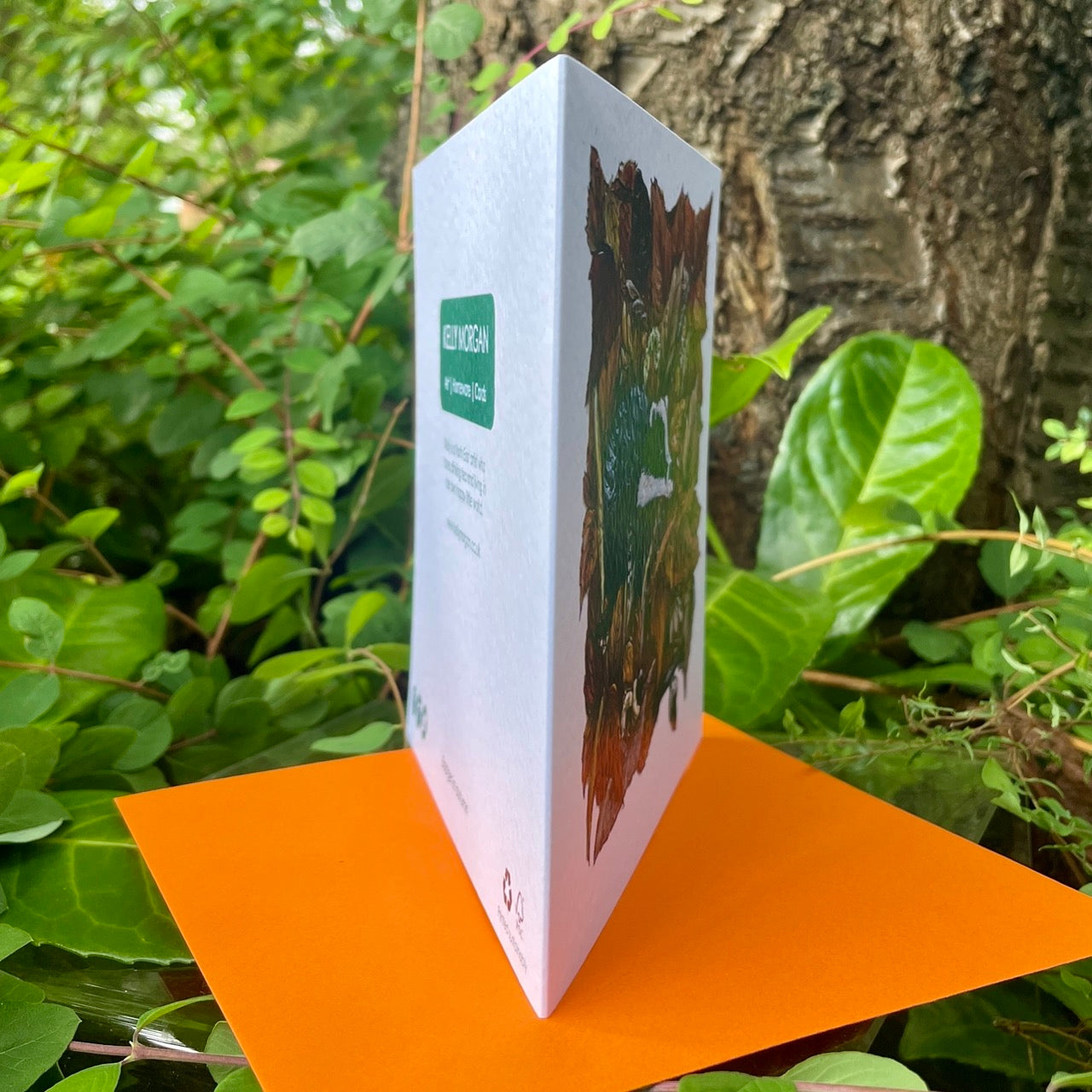 Card~Badger in Autumn