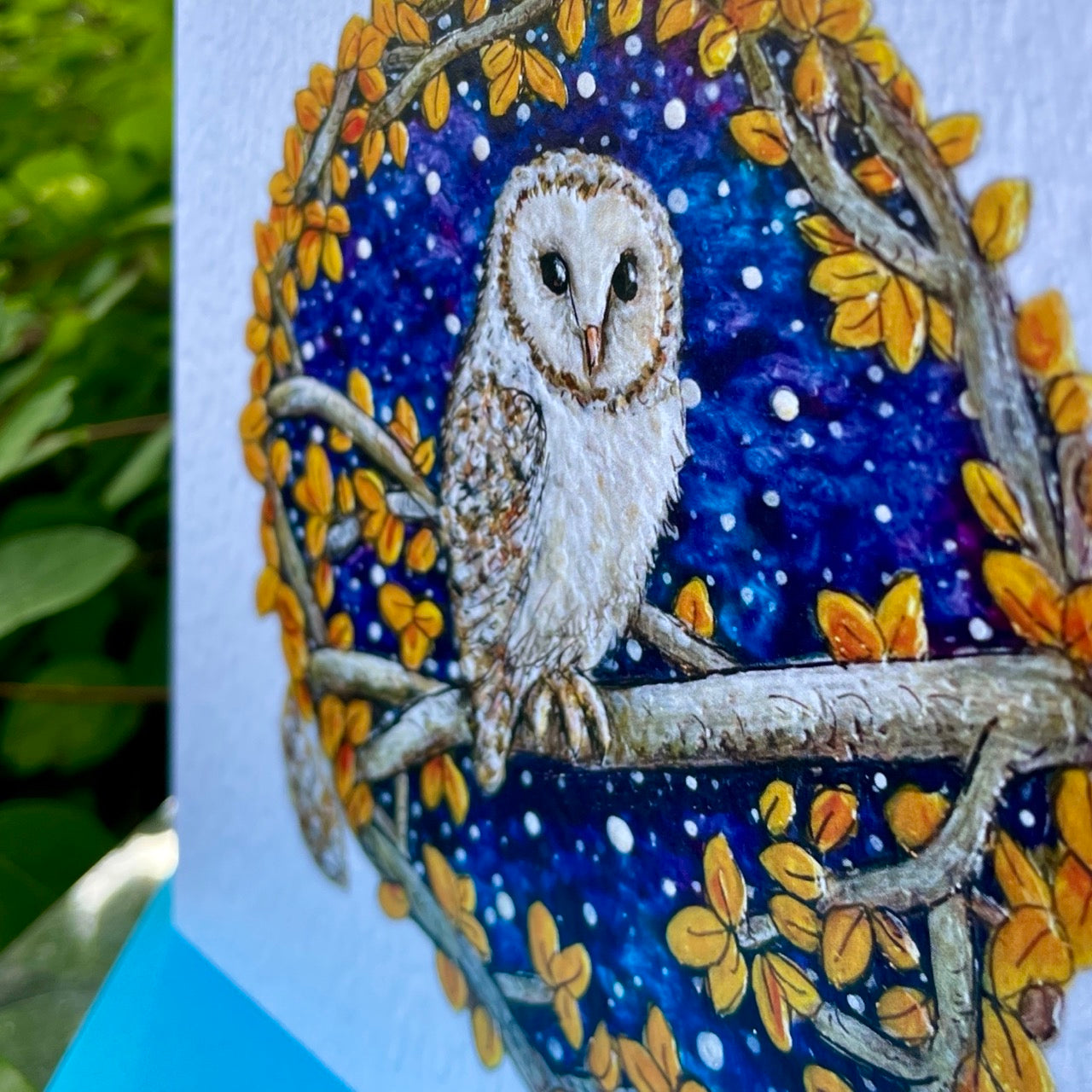 Card~Barn Owl