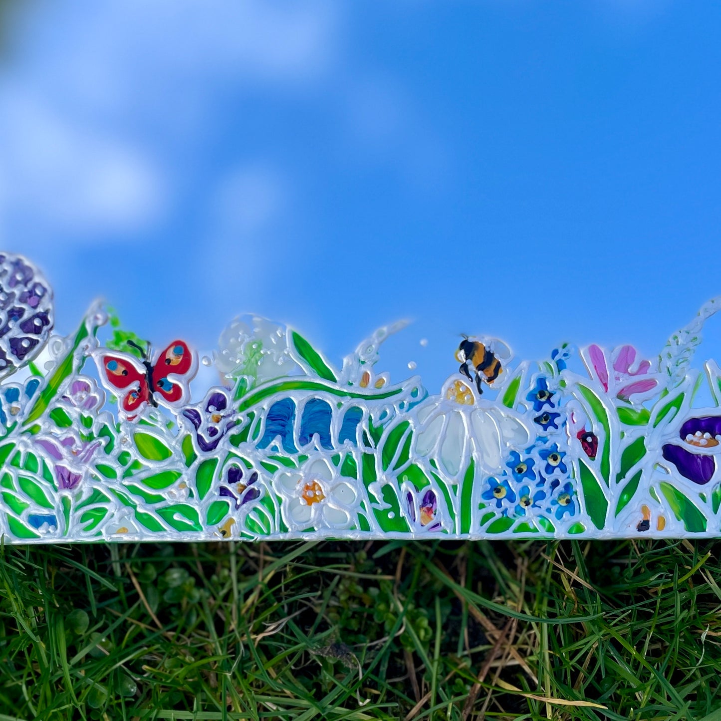 Bluetit garden~ Mirror