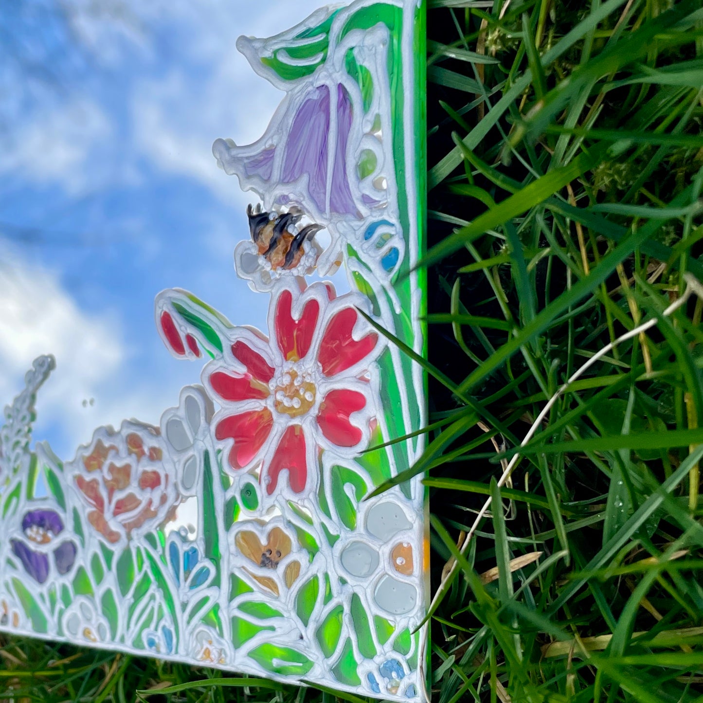 Bluetit garden~ Mirror