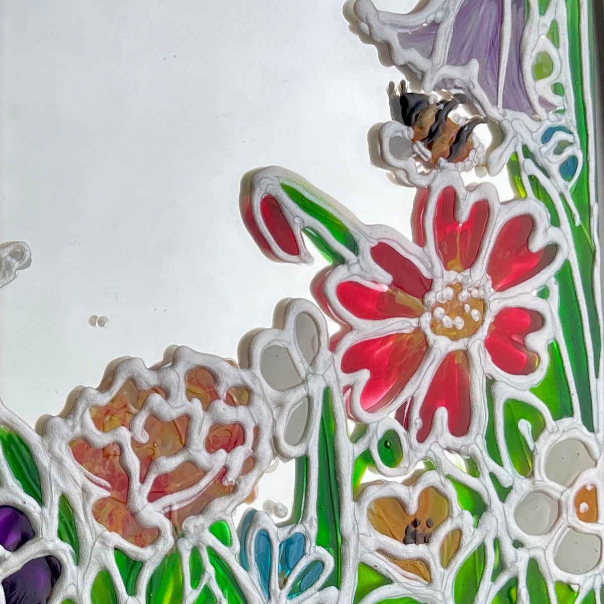 Bluetit garden~ Mirror