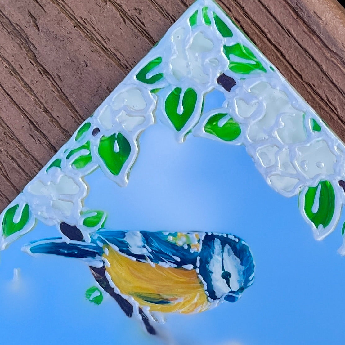 Bluetit garden~ Mirror