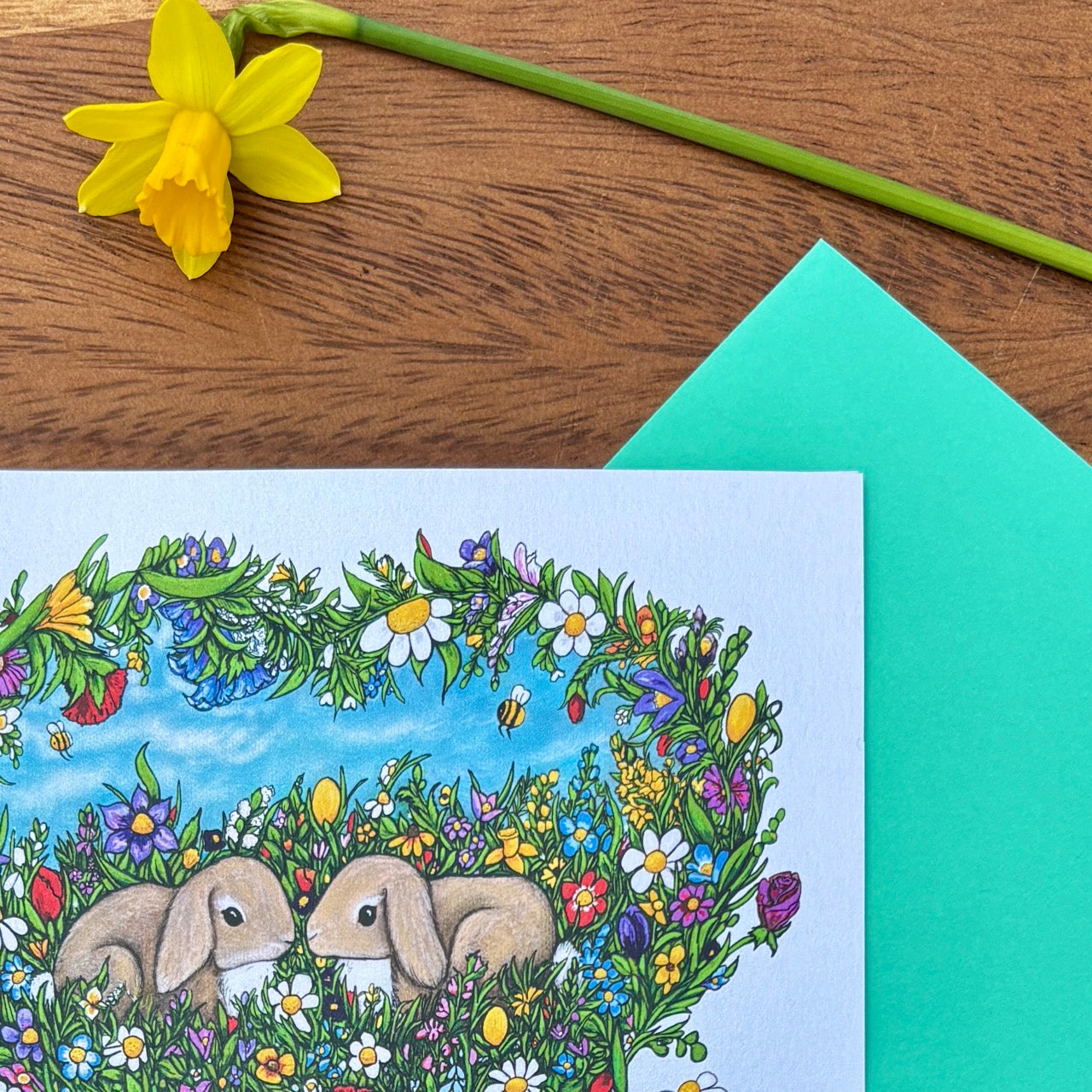 Card~ Bunny Love Mother's day