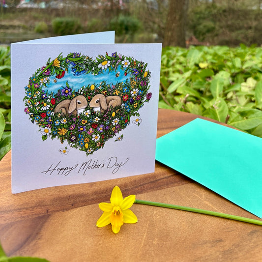 Card~ Bunny Love Mother's day