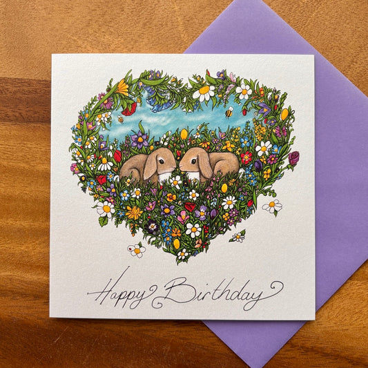 Card~ Bunny Love Birthday