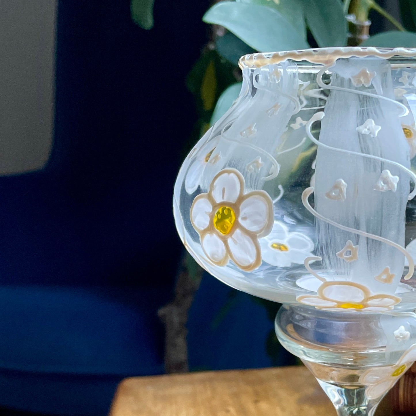 Daisy~ Candleholder tall