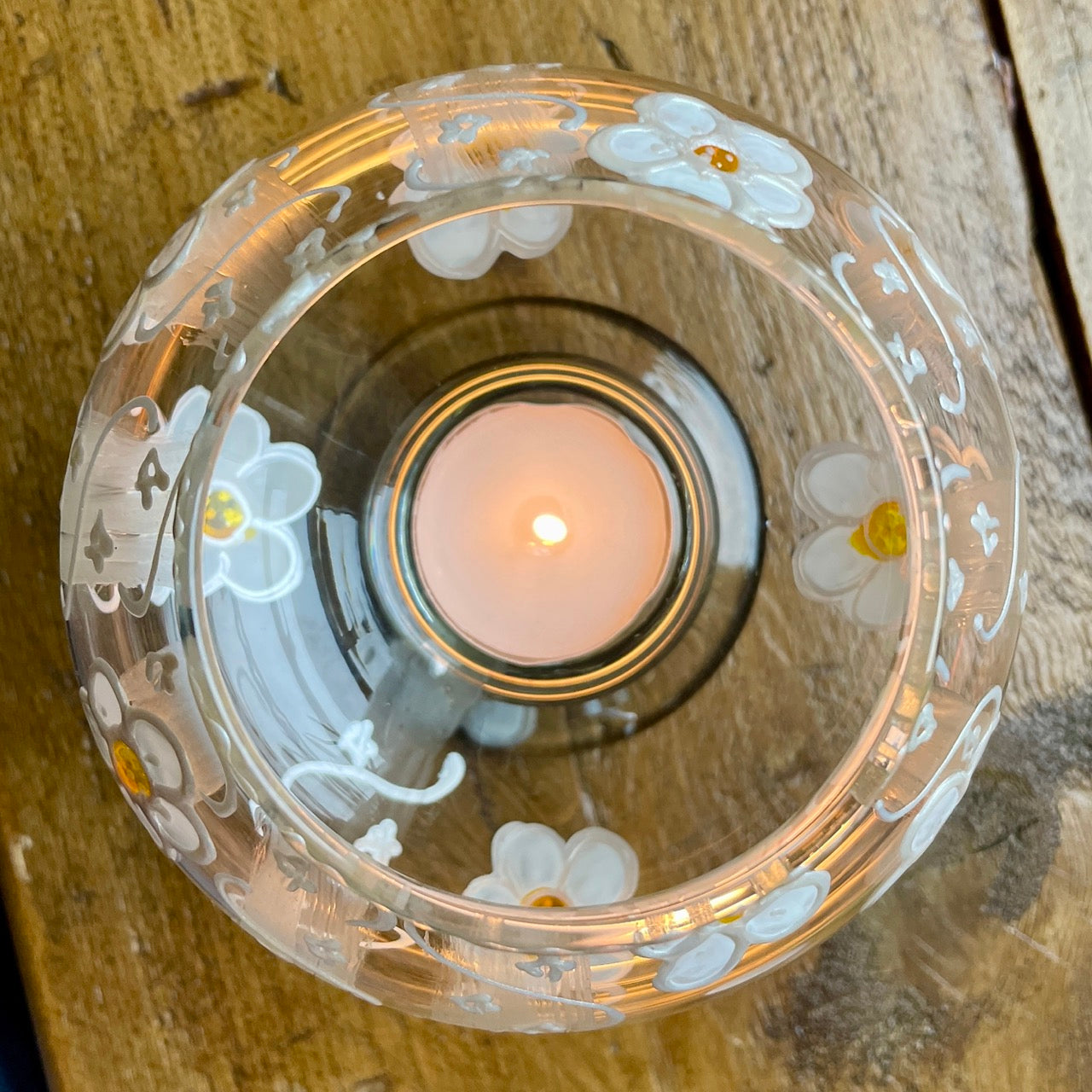 Daisy~ Candleholder
