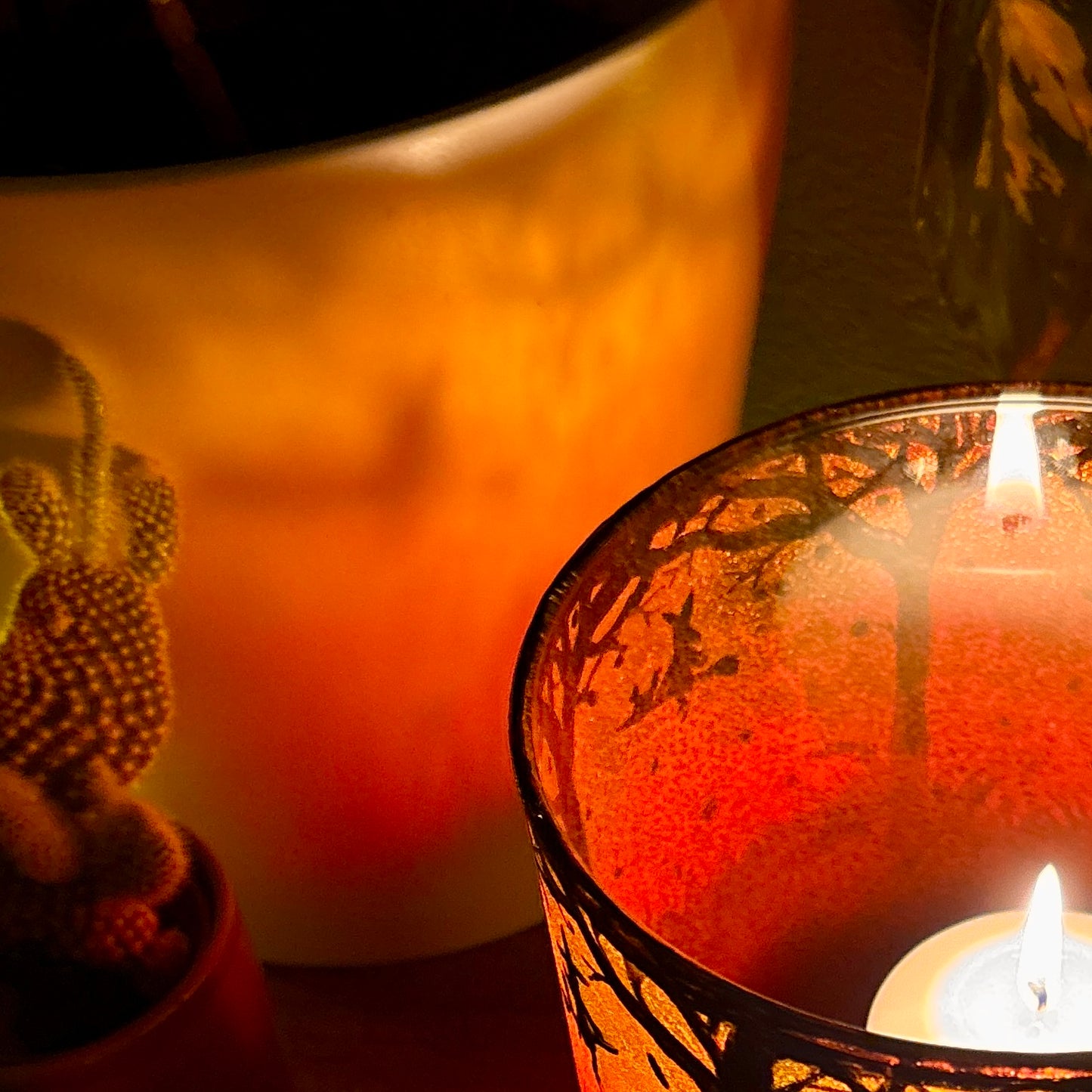 The Witching Hour~ One of a kind candleholder