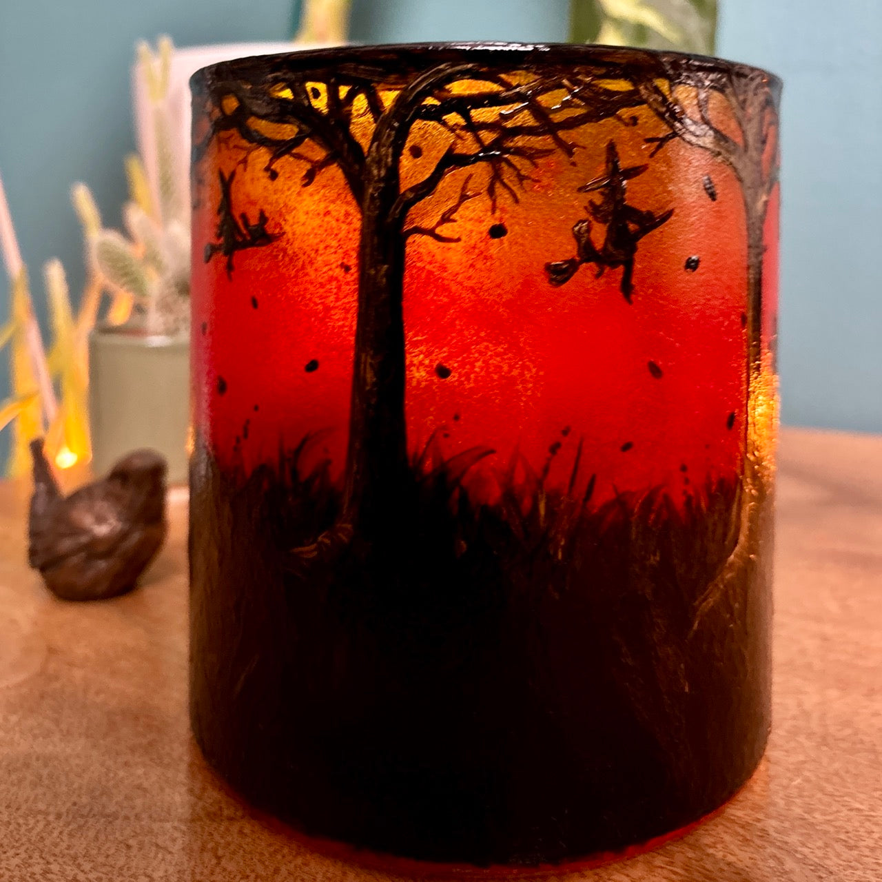 The Witching Hour~ One of a kind candleholder