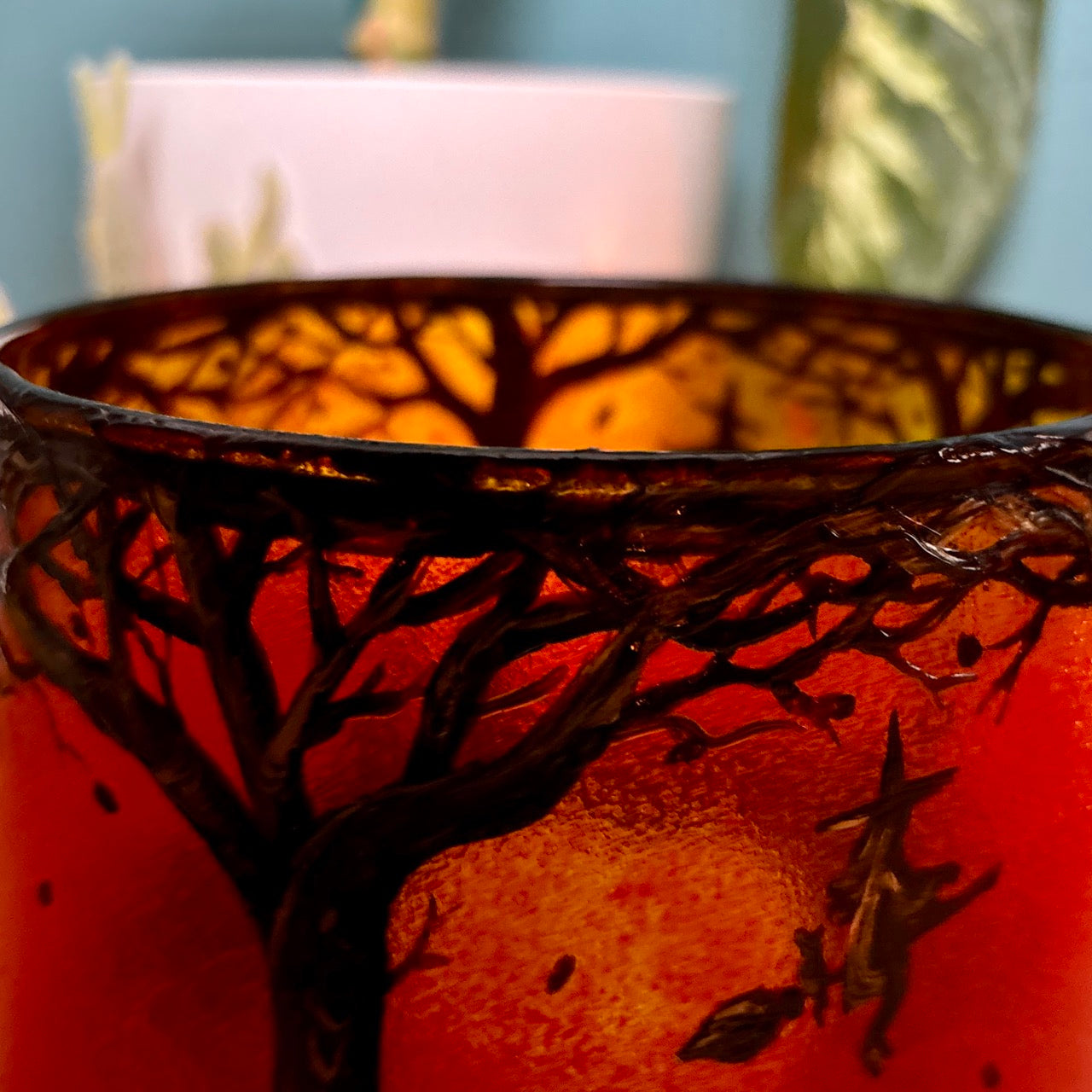 The Witching Hour~ One of a kind candleholder