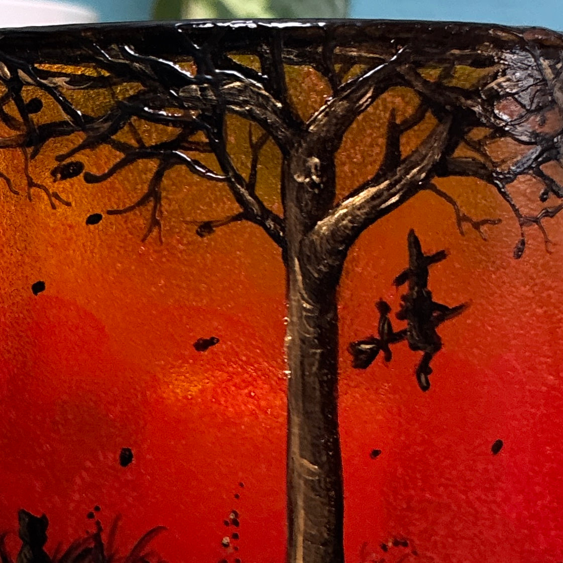The Witching Hour~ One of a kind candleholder