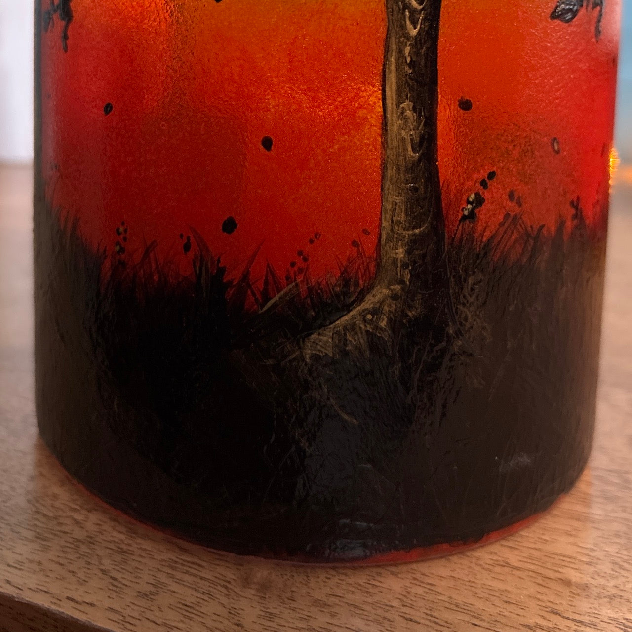 The Witching Hour~ One of a kind candleholder