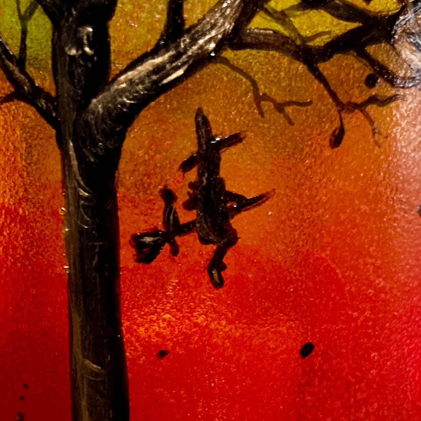 The Witching Hour~ One of a kind candleholder
