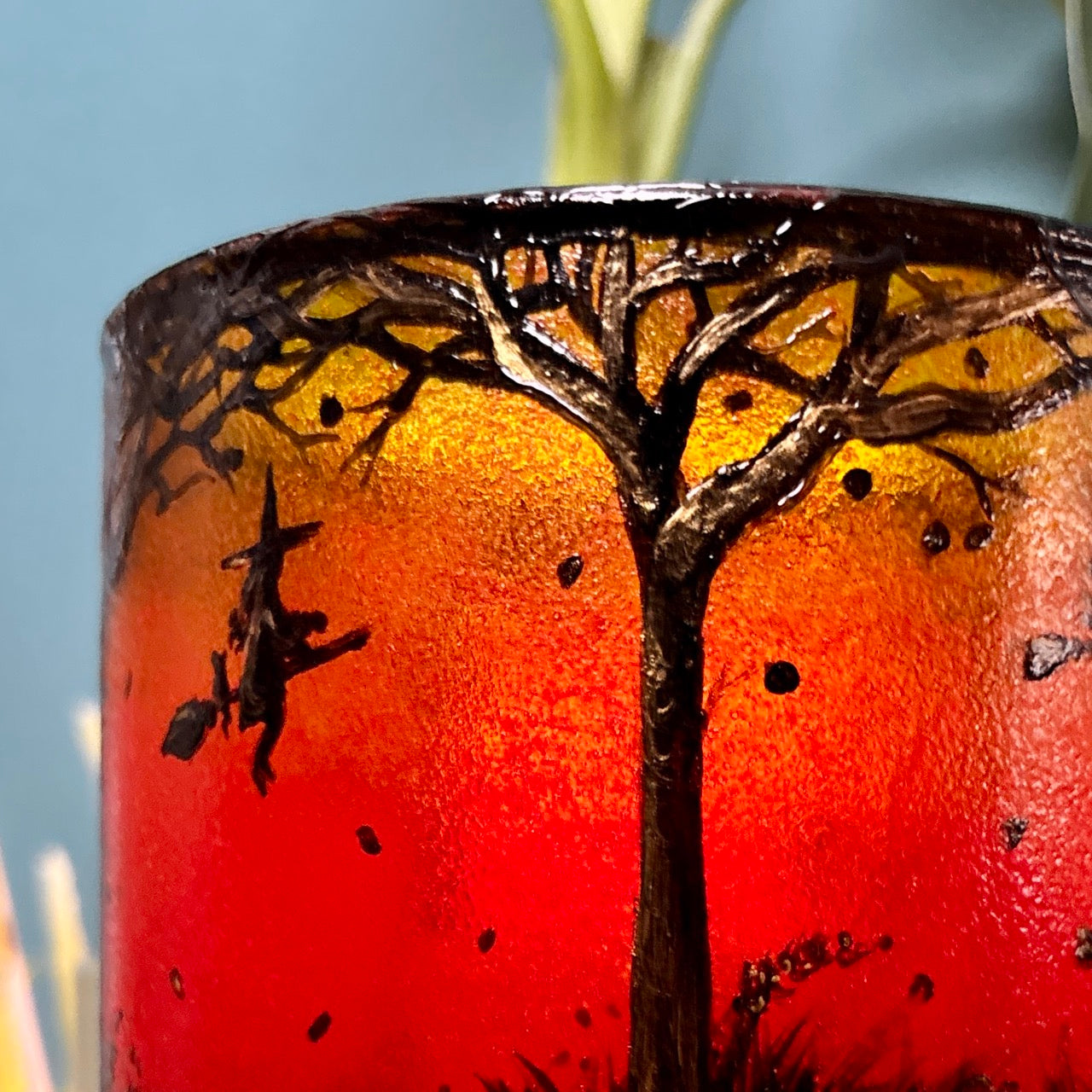 The Witching Hour~ One of a kind candleholder