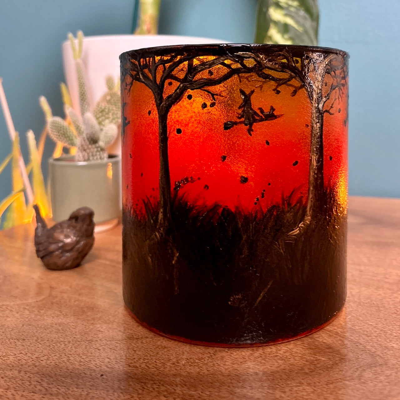 The Witching Hour~ One of a kind candleholder