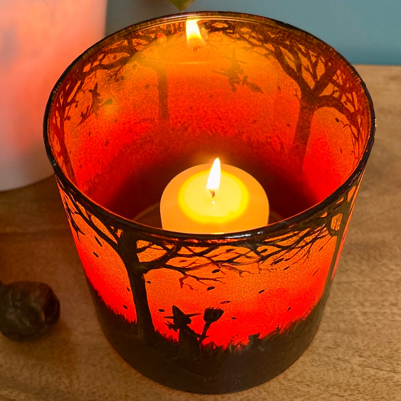 The Witching Hour~ One of a kind candleholder