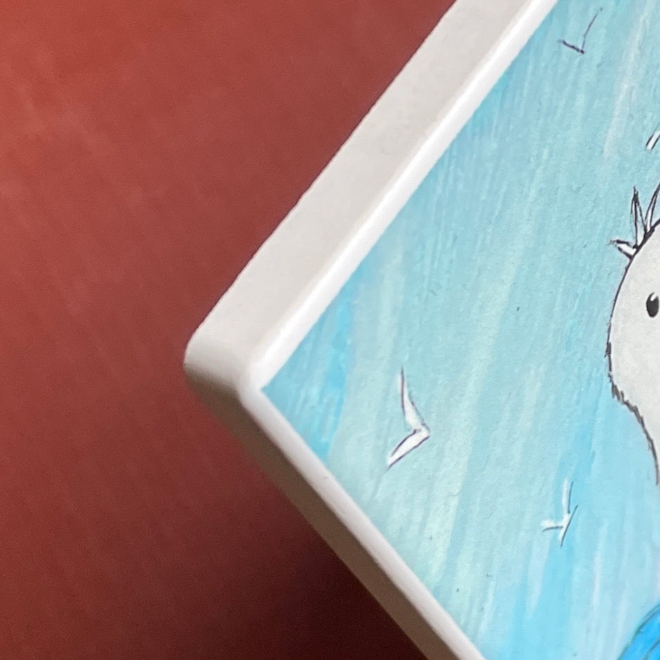 Seagulls~ Ceramic coaster