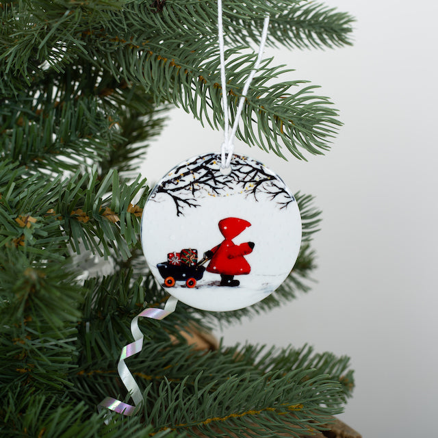 Little wagon~ Ceramic decoration