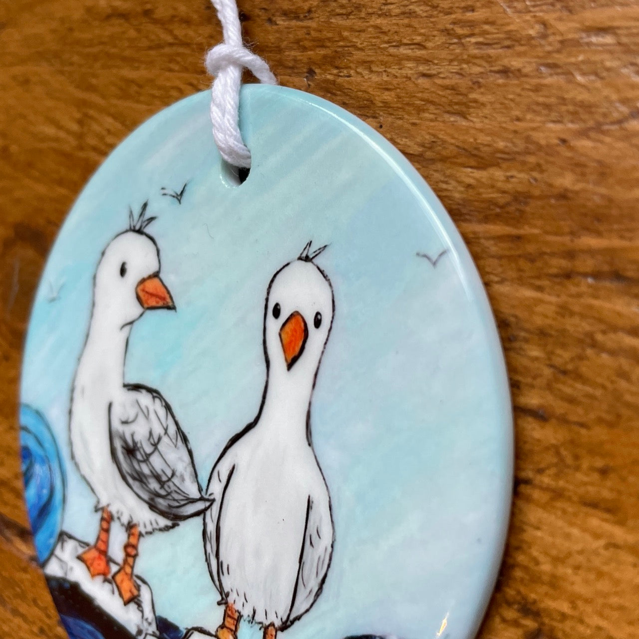 Seagulls~ Ceramic decoration