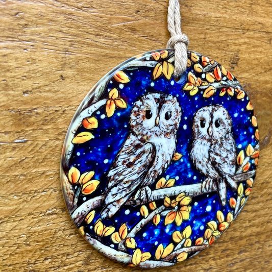 Owly You~ Ceramic decoration