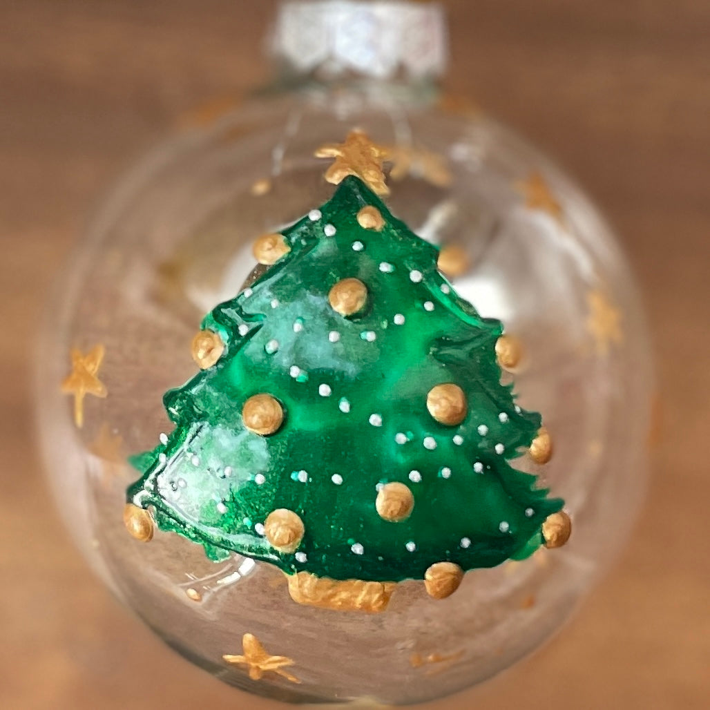 Christmas tree~ Glass bauble